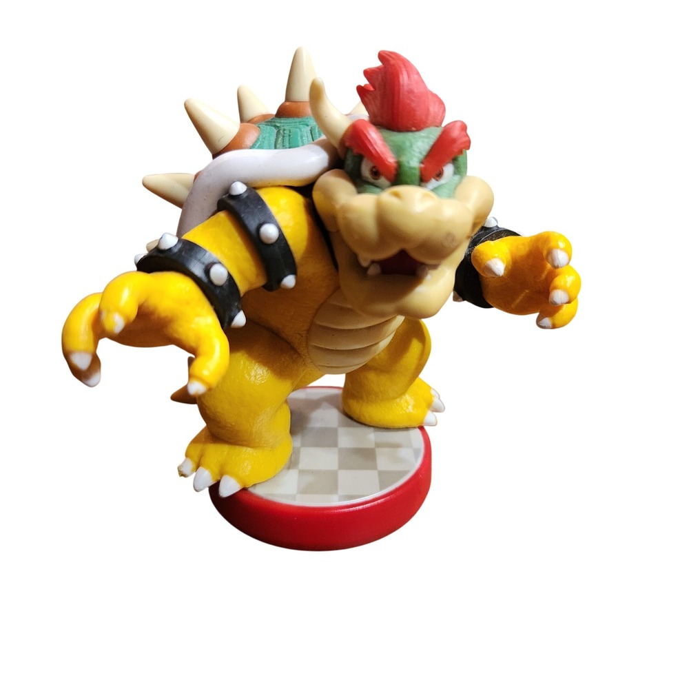 Nintendo Bowser Amiibo Super Mario Series Figure King Koopa - Picture 1 of 4